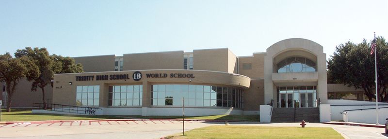 Texas HEBISD Trinity HS front
