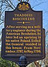 Thaddeus Kosciuszko