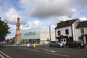 The 'Portal' Leisure Centre ^ Town Hall - Irvine - geograph.org.uk - 5695952