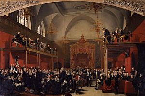 The Trial of Queen Caroline 1820 by Sir George Hayter