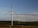 Turbines at Whitelee Wind Farm