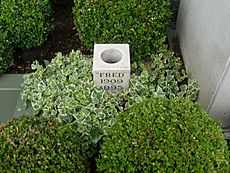 Urn of Fred Perry's Ashes at Wimbledon - geograph.org.uk - 3551613