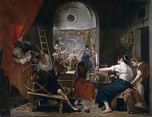 Velázquez - La Fábula de Aracne o Las Hilanderas (Museo del Prado, 1657-58)