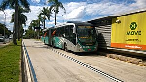 Vista Corredor MOVE Antonio Carlos