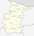 Vraca Oblast map