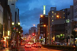 Yamagata city downtown