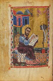 Yohanes - Portrait of Mark in a Gospel According to the Four Evangelists - Google Art Project