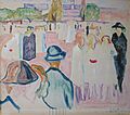 'Summer on Karl Johan Street, Oslo' by Edvard Munch, 1933