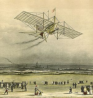 1843 engraving of the Aerial Steam Carriage