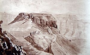 1867-68 Abyssinia Expedition, 40 Magdala plateau.jpg