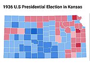 1936 U.S Presidential Results - Kansas
