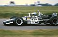 1969 British Grand Prix P Courage Brabham BT26 close