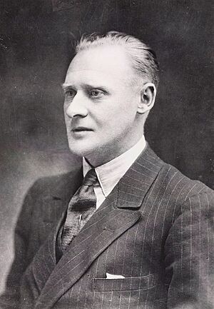 A portrait of R. J. Mitchell taken in 1933