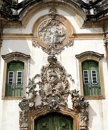 Aleijadinho - Portada da Igreja de São Francisco de Ouro Preto