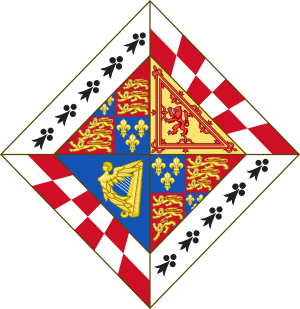Arms of Lady Mary Tudor