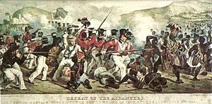Aschanti Gefecht 11 july 1824 300dpi