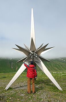 Attu peace monument