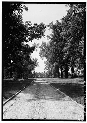 Belair from roadway LOC in 1936