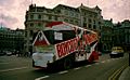 Boycott Apartheid Bus, London, UK. 1989