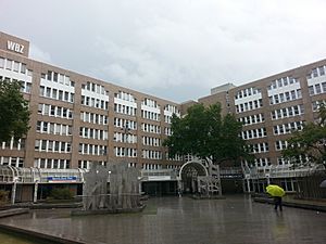 Building of the Volkshochschule Düsseldorf and Stadtbibliothek Düsseldorf