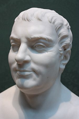 Bust of Thomas Hollis, by Joseph Wilton, National Portrait Gallery, London