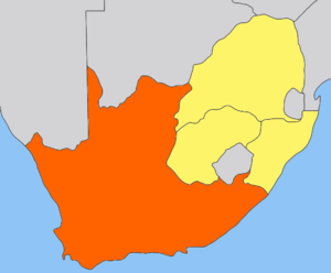 Cape Colony map