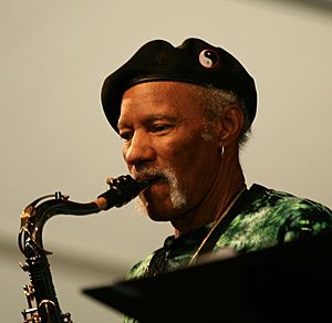 Charles Neville on Sax JazzFest 2011.jpg