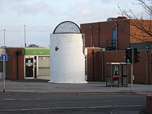 Clay Cross - Job Centre and tunnel vent