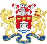 Coat of arms of Kingston, Canada.svg