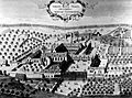 Complexe abbatial de la Cambre au XVIIIème siècle