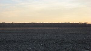 Crowe Shell Midden from southeast