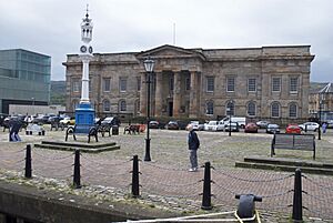 Custom House from quay, Greenock