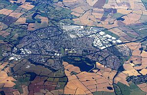 Daventry from the east (crop), geograph-3640020-by-M-J-Richardson