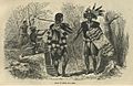 Dayaks in their war dress