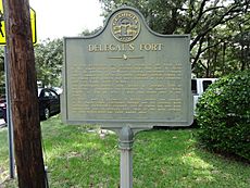 Delegal's Fort historical marker