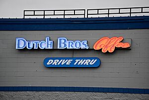 Dutch Bros. Coffee neon sign