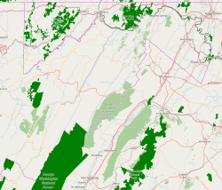 Bolivar, West Virginia is located in Eastern Panhandle of West Virginia