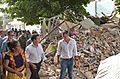 Enrique Peña Nieto y Alejandro Murat Hinojosa visitan una zona afectada por el sismo del 7 de septiembre1
