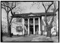 FRONT VIEW, FACING SOUTH - Green-Woodruff House, Alexandria-Jacksonville Road, Alexandria, Calhoun County, AL HABS ALA,8-ALEX,1-1