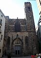 Façana de l'església dels sants Just i Pastor