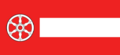 Flagge der kreisfreien Stadt Erfurt laut Hauptsatzung