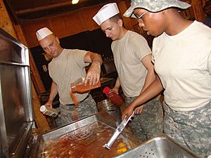 Flickr - The U.S. Army - Crab boil at Forward Operating Base