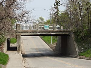 Great Northern Railway Underpass at Stanley, Mountrail County, North Dakota