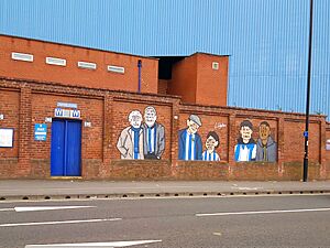 Hillsborough Stadium Luke Horton art
