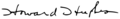 Howard Hughes signature