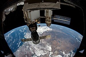 ISS-65 Nauka and Soyuz MS-18 docked to the International Space Station (1)