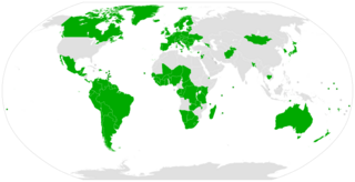      Countries that are part of the International Criminal Court