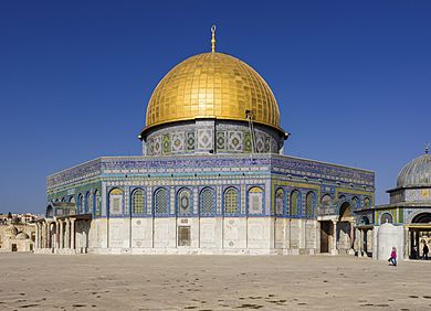 Israel-2013(2)-Jerusalem-Temple Mount-Dome of the Rock (SE exposure)