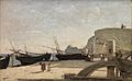 Jean-Baptiste-Camille Corot - The Beach, Étretat - 63-1932 - Saint Louis Art Museum