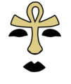 KISS ankh warrior face